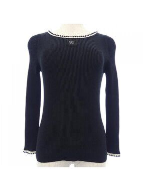 Chanel Knit Sweater Black